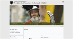 Desktop Screenshot of frundsbergfest.de